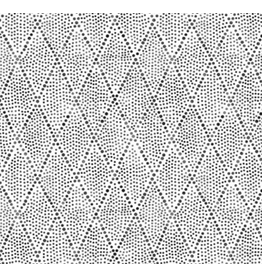 Wilmington Prints White/Black Diamond Dots Wide Backing 2088-199