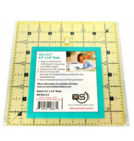 Quilters Select Quilters Select Non-Slip Ruler 4-1/2in x 4-1/2in