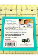 Quilters Select Quilters Select Non-Slip Ruler 4-1/2in x 4-1/2in
