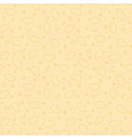 Northcott Dreamtime Minky MK10386-50 Yellow