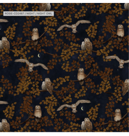 Timeless Treasure Nightfall--NIGHT OWL CD2487