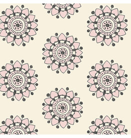Andover Fabrics Tangent White Pinwheel   A772-L
