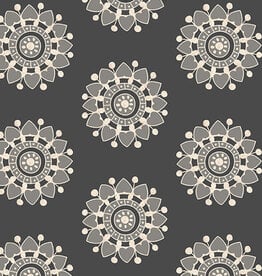 Andover Fabrics Tangent Black Pinwheel   A772-K