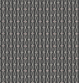 Andover Fabrics Tangent Black Twist  A776-K