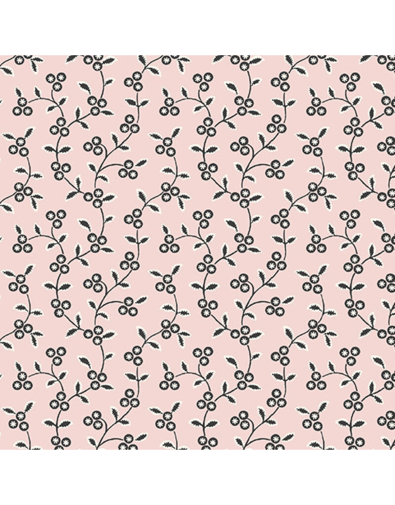 Andover Fabrics Tangent Pink Vine  A774-E
