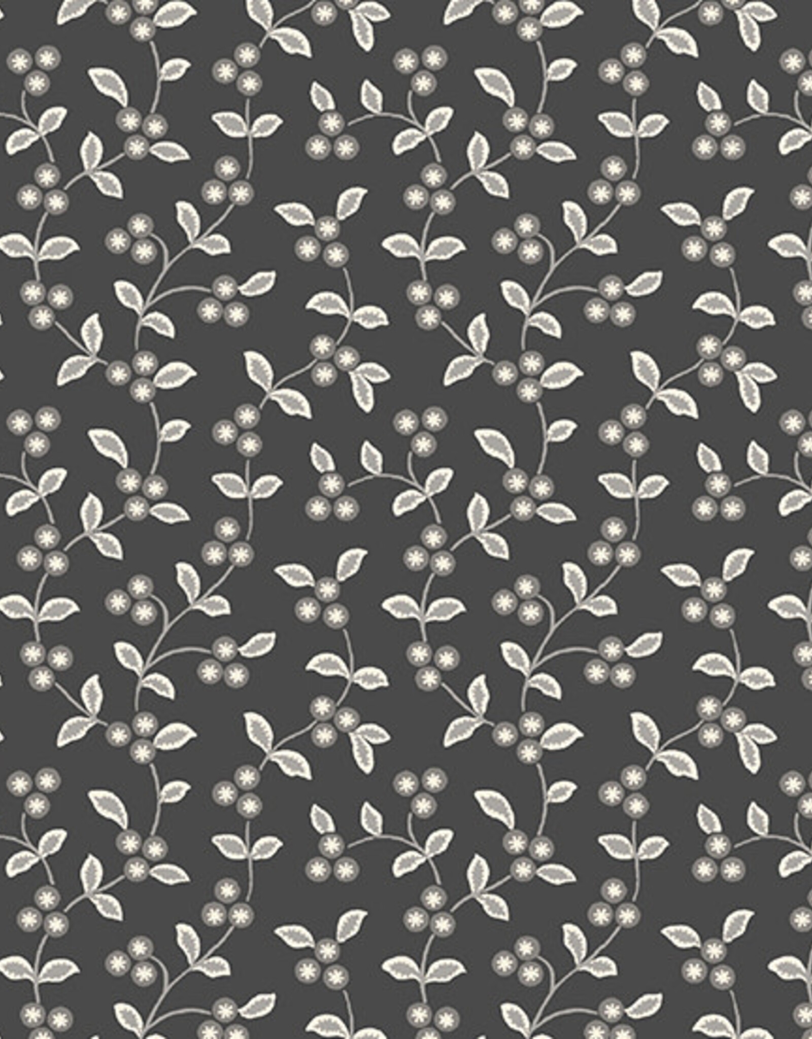 Andover Fabrics Tangent Black Vine  A774-K