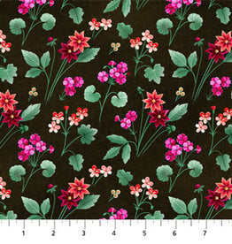 June  Floral - Black Multi 90781-99