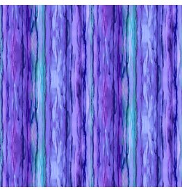 Northcott Allure  Stripe Purple DP26704-84