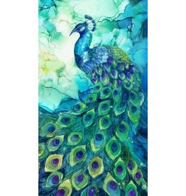 Northcott Allure  Panel  Turquoise Multi DP26700-66