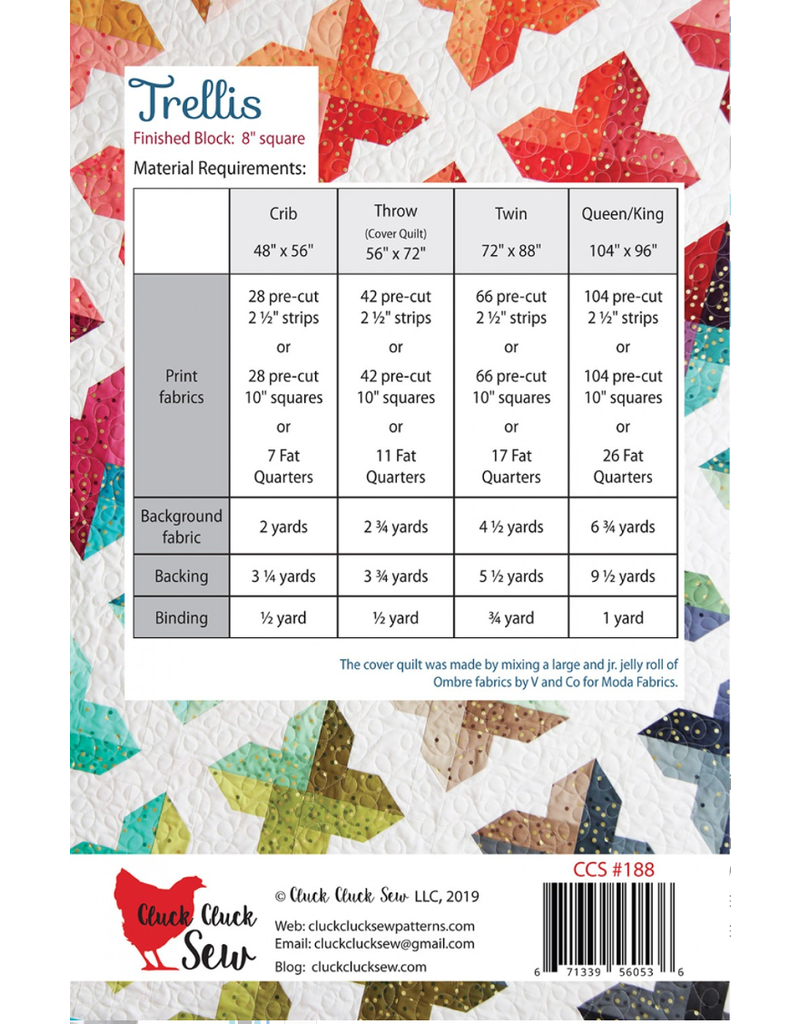 Cluck Cluck Sew Trellis