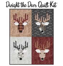 Dwight the Deer Quilt Kit 47" x 60"