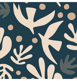 AGF Collection Duval  Boho Birds  Wide Backing 60205a