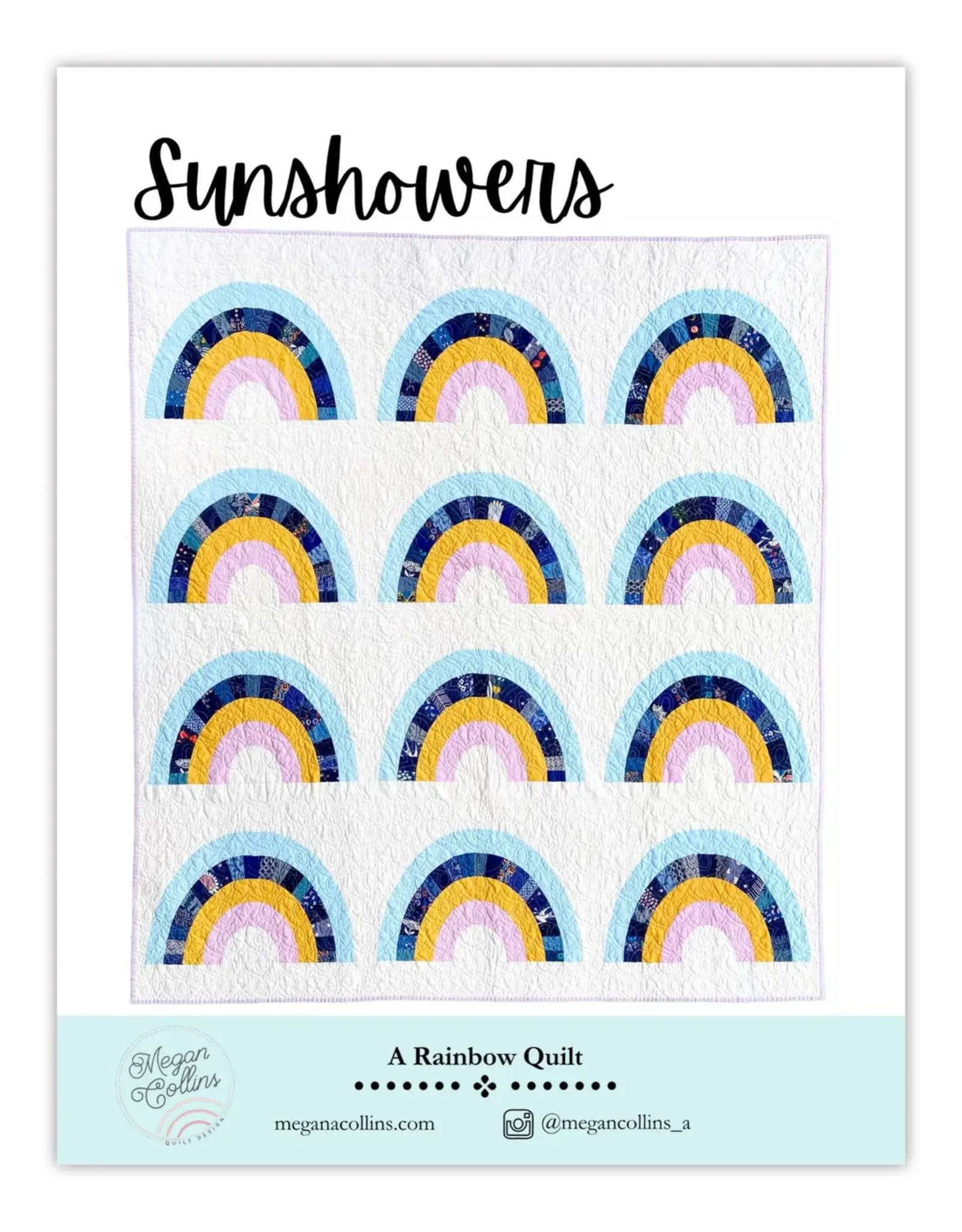 Sunshowers Baby Quilt Kit 50" x 43"