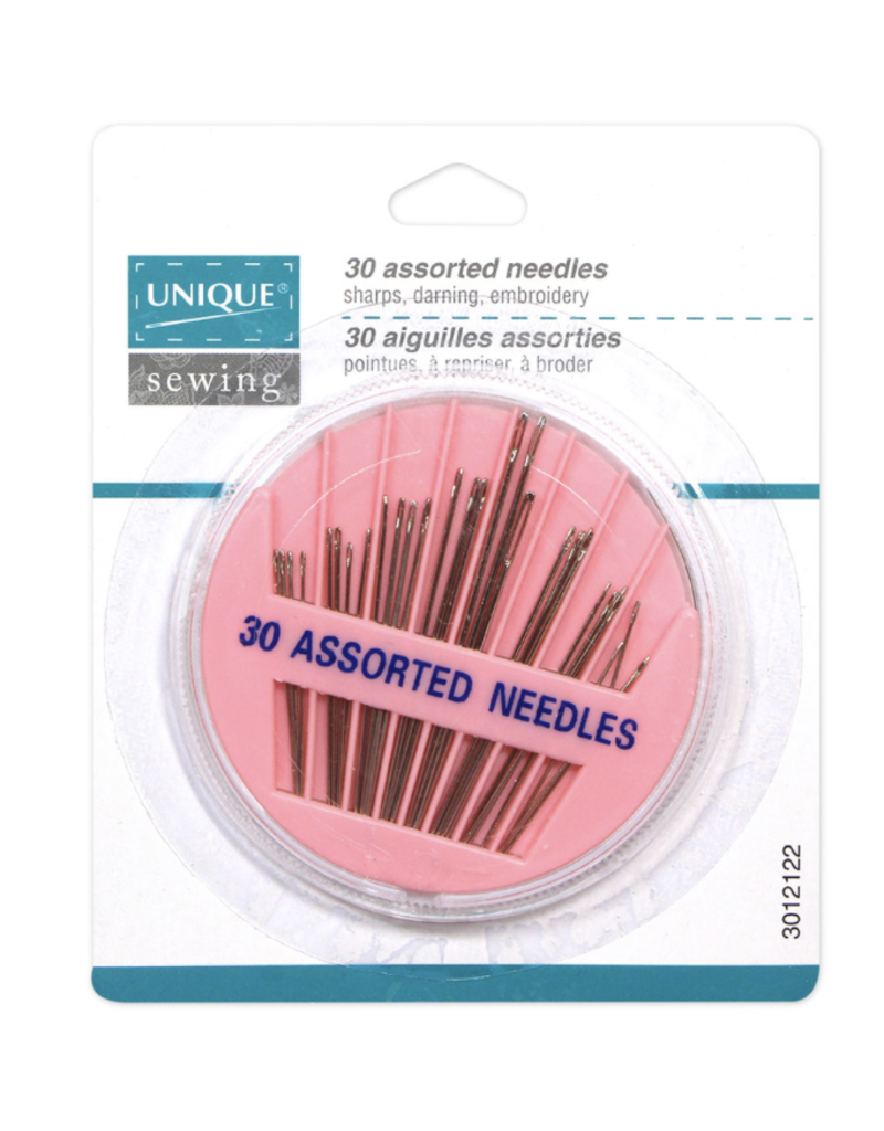 Handsewing needles assorted - 30 pcs