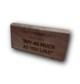 you and me in stitches Quilting Funnies "Your Husband Called and Said..."