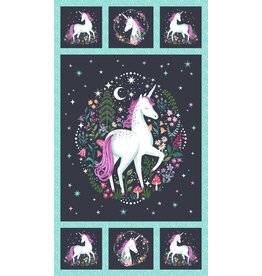 Northcott Unicorn Dreams Panel 26840-98