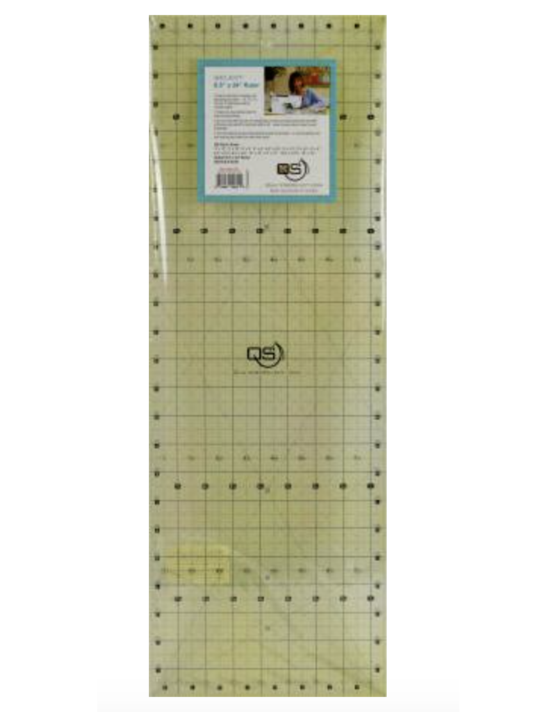 Quilters Select Quilters Select Non-Slip Ruler 8 1/2 " x 24"