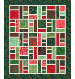 Pick 15 Christmas Quilt Kit   68" x 81"