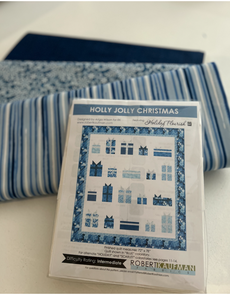 Holly Jolly Blue Christmas