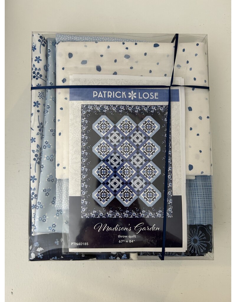 Patrick Lose Studio Madison"s Garden Throw Quilt