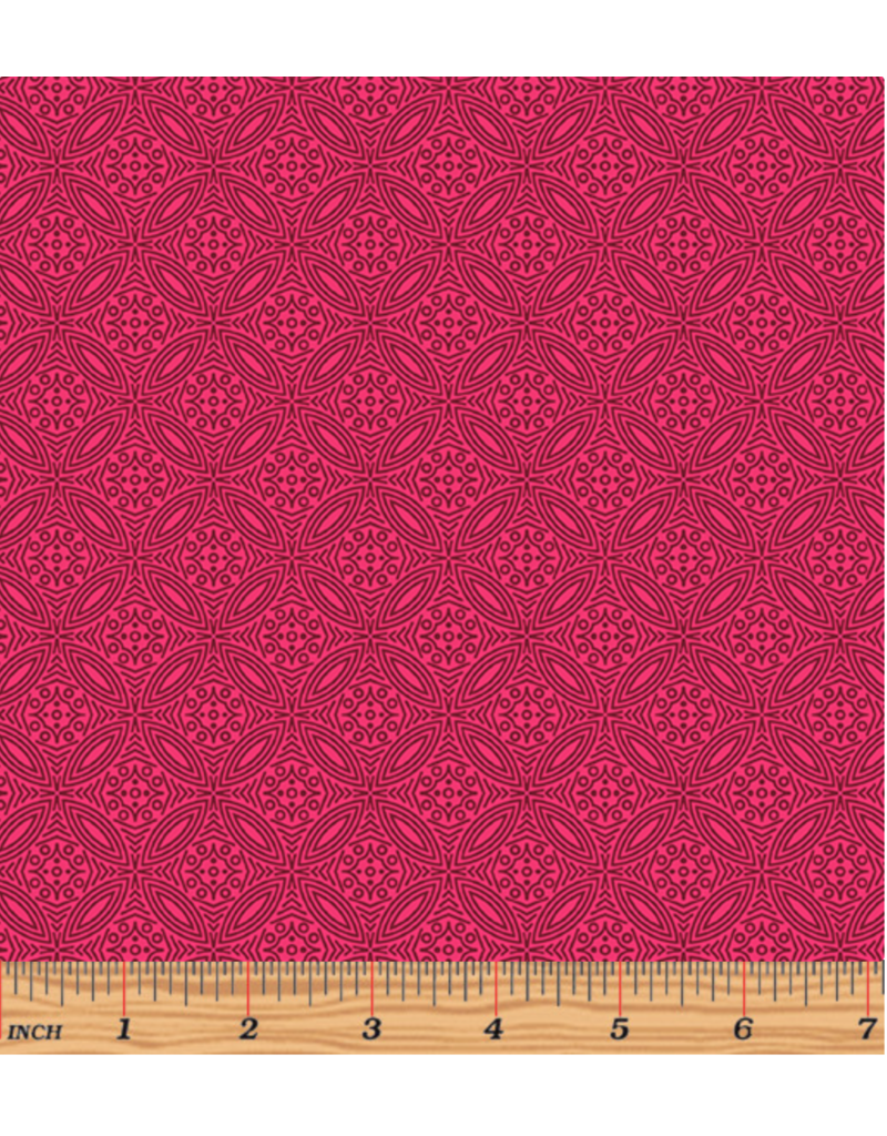 Benartex Transparency -- Medallian Rose