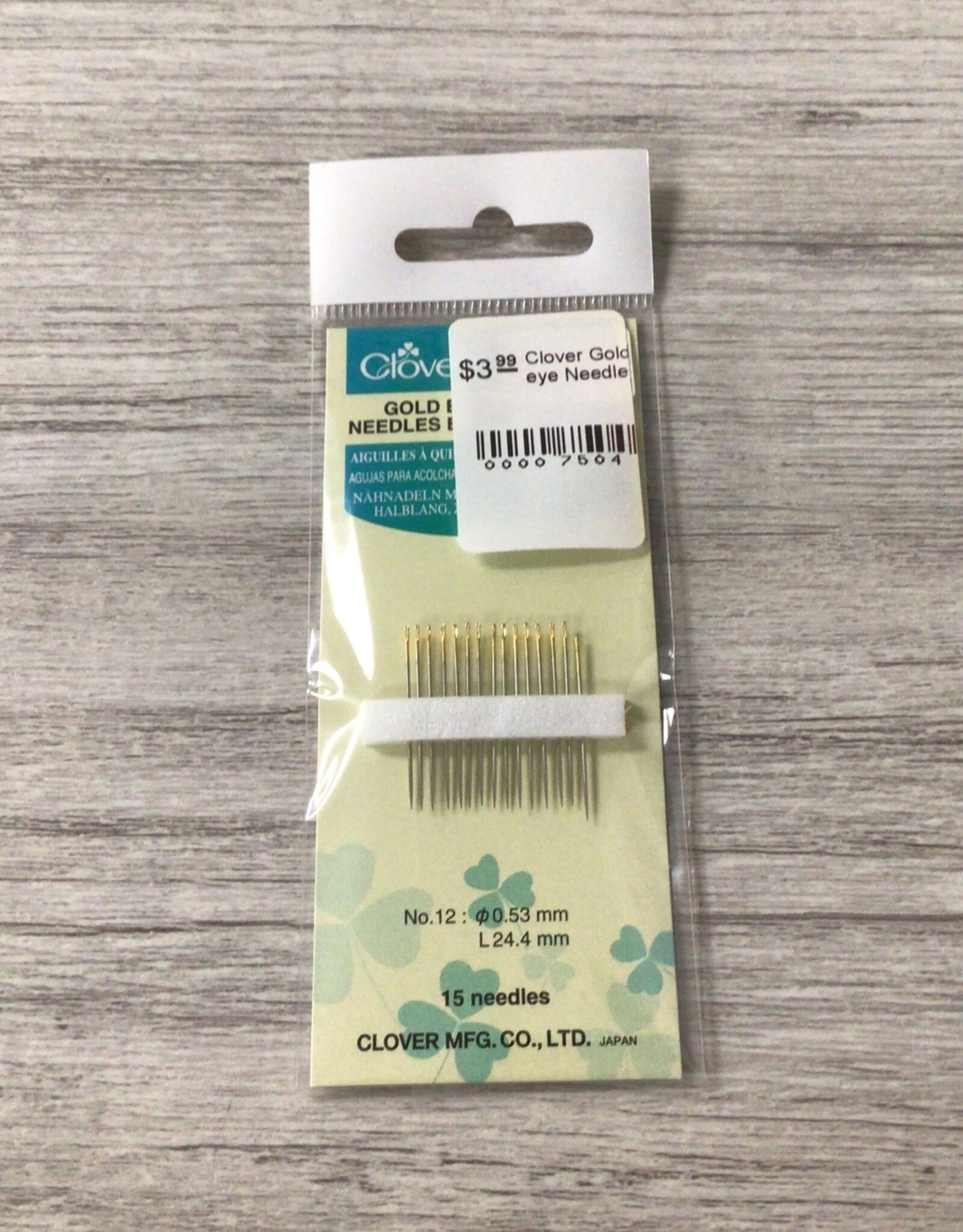 Clover Clover Gold eye Needles