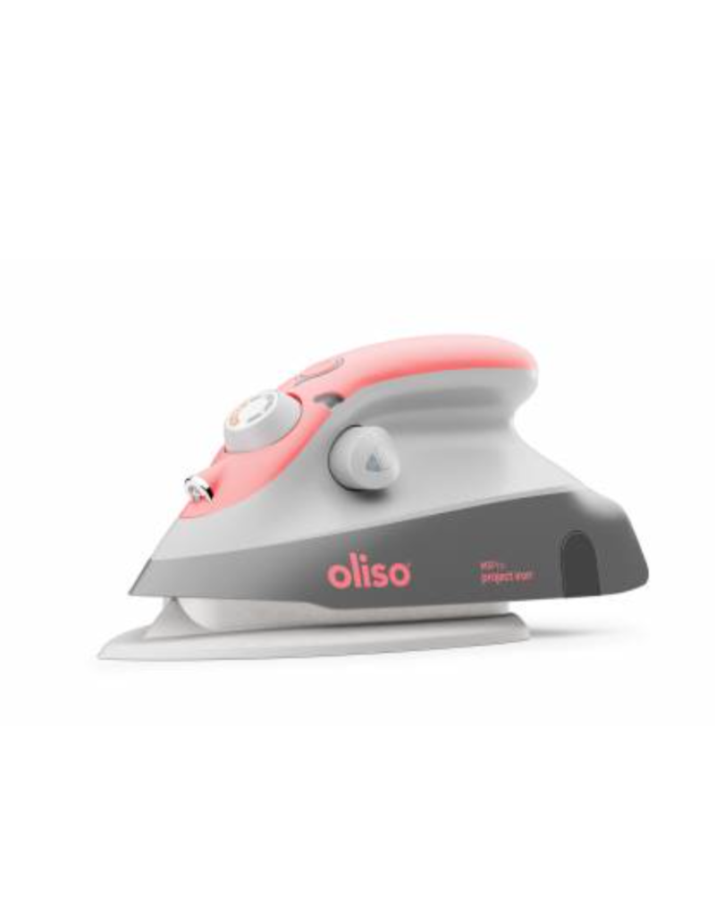 Oliso Mini Iron With Trivet Coral