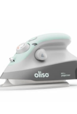 Oliso Mini Iron With Trivet Aqua