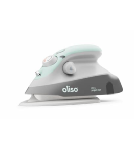Oliso Mini Iron With Trivet Aqua