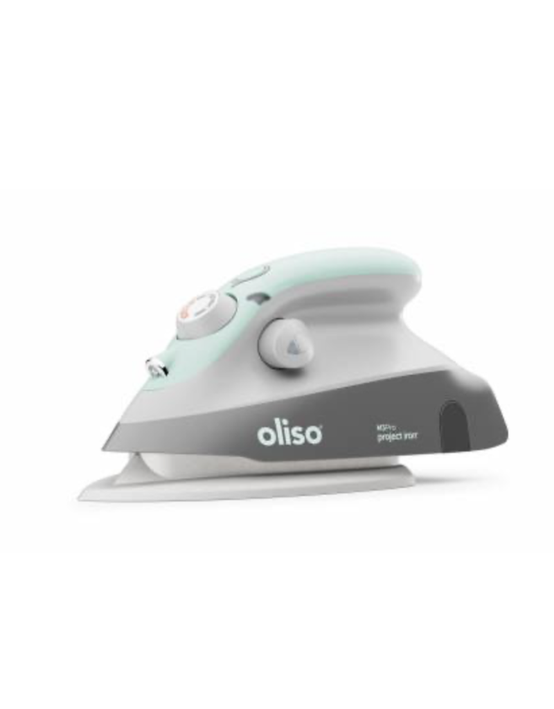Oliso Mini Iron With Trivet Aqua