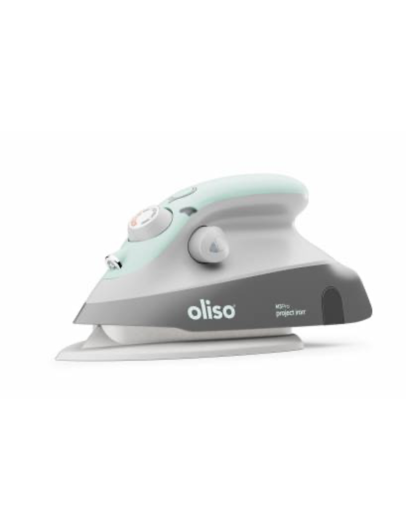Oliso Mini Iron With Trivet Aqua