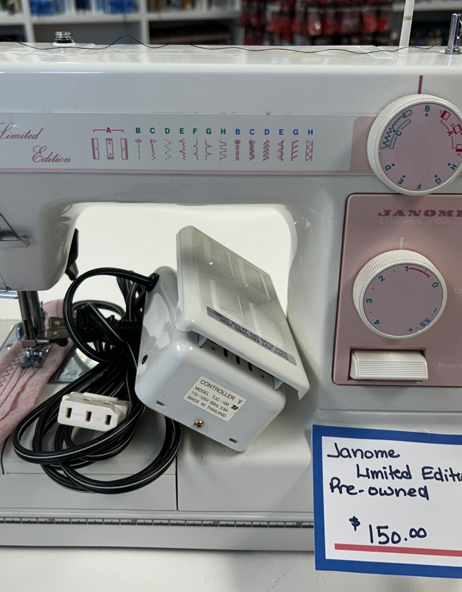 Preowned Janome Limited Edition Dominion Sewing Centre & Studio