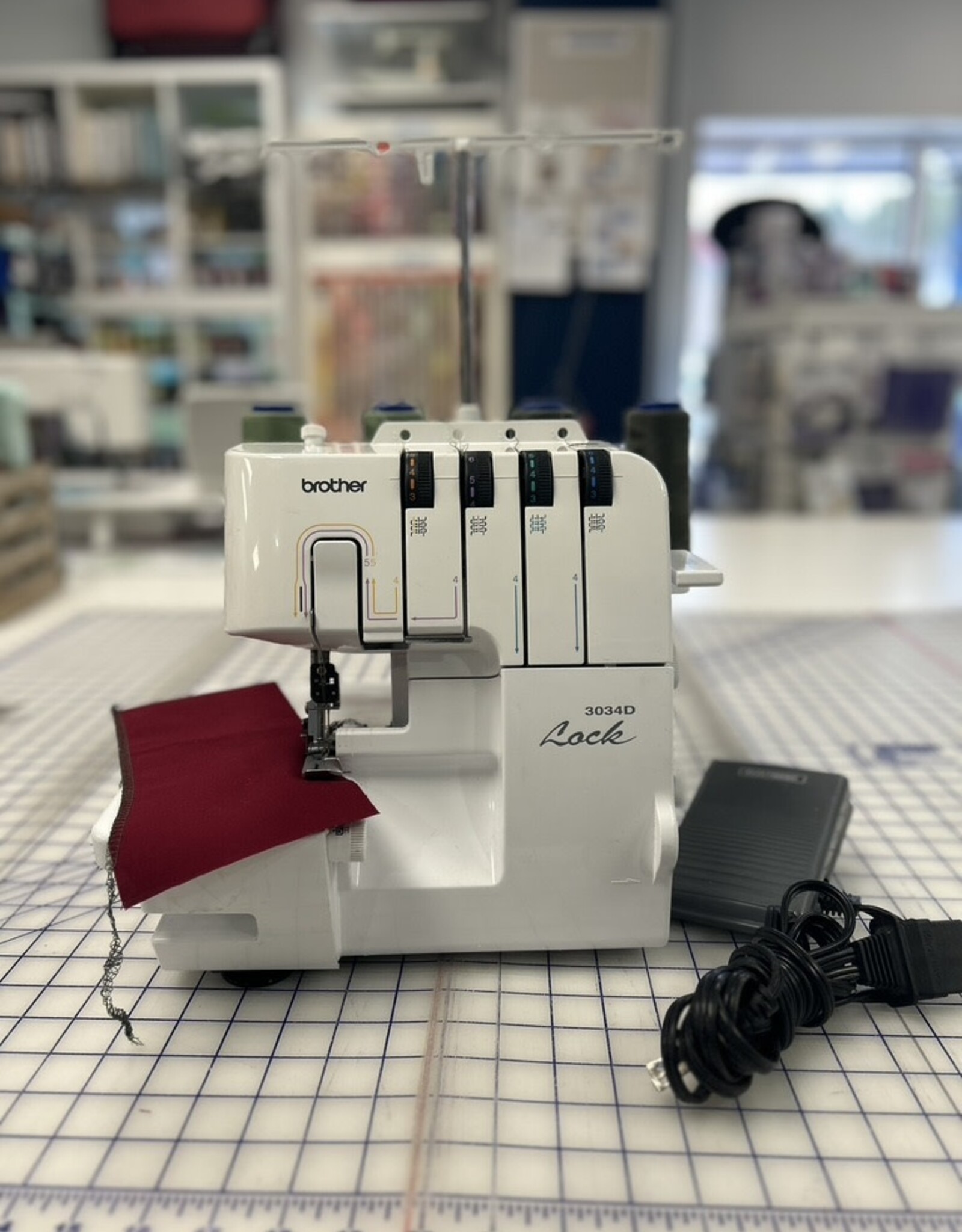 Preowned Brother 3034D Lock Dominion Sewing Centre & Studio
