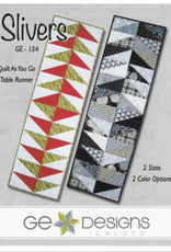 G.E. Designs Slivers Quilt As You Go Table Runner