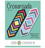 G.E. Designs Crossroads Table Runner Quilt as you Go