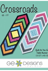 G.E. Designs Crossroads Table Runner Quilt as you Go