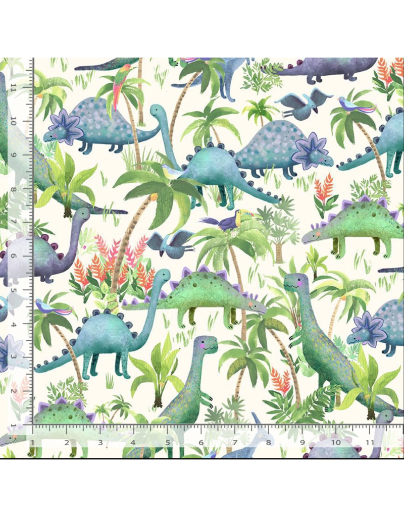 Timeless Treasure Dino Mite Land--CD2426