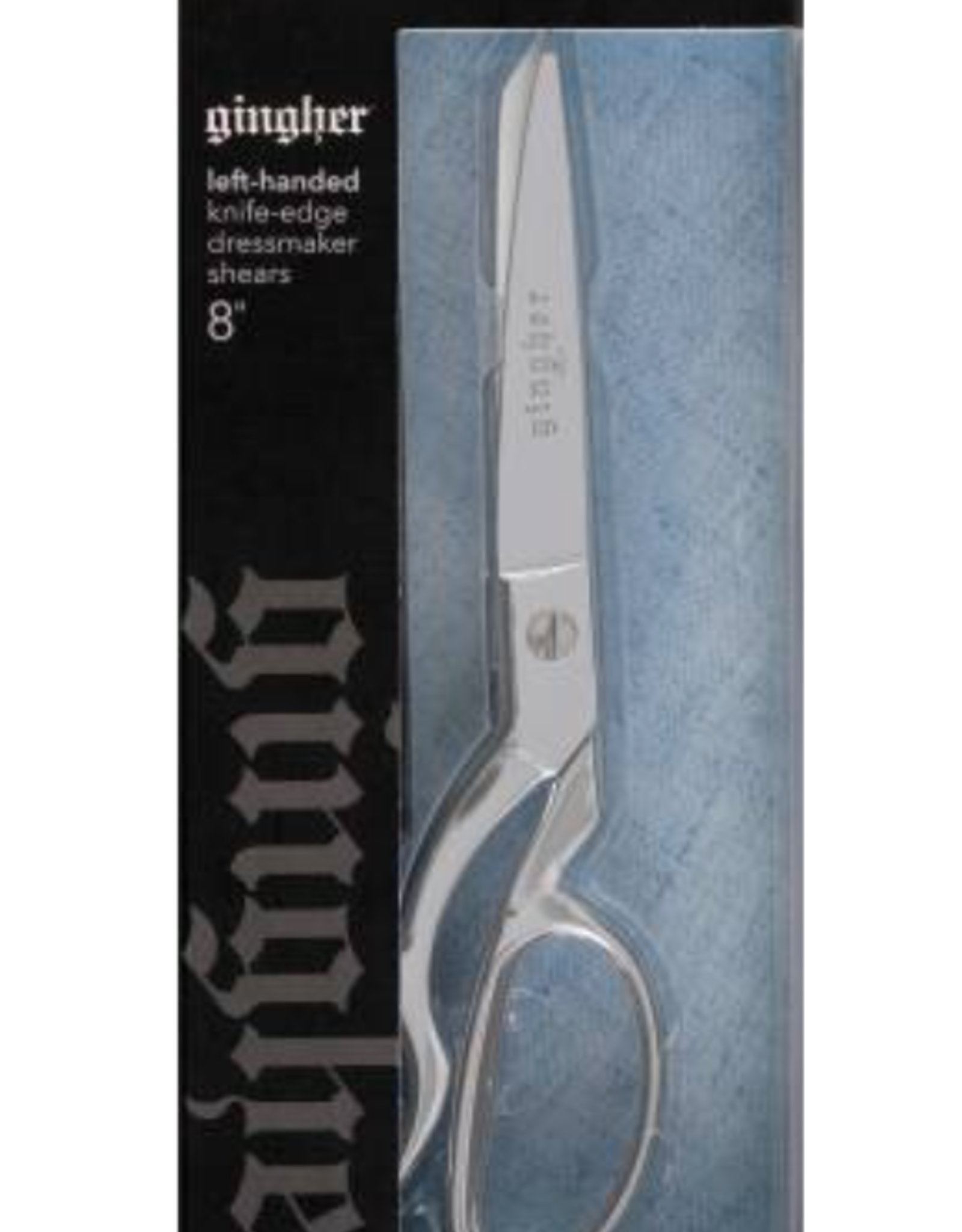 Gingher 8" Knife Edge Left Handed Scissor