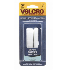 VELCRO Velcro Strip Brand Fastener  White 3/4in x 30in