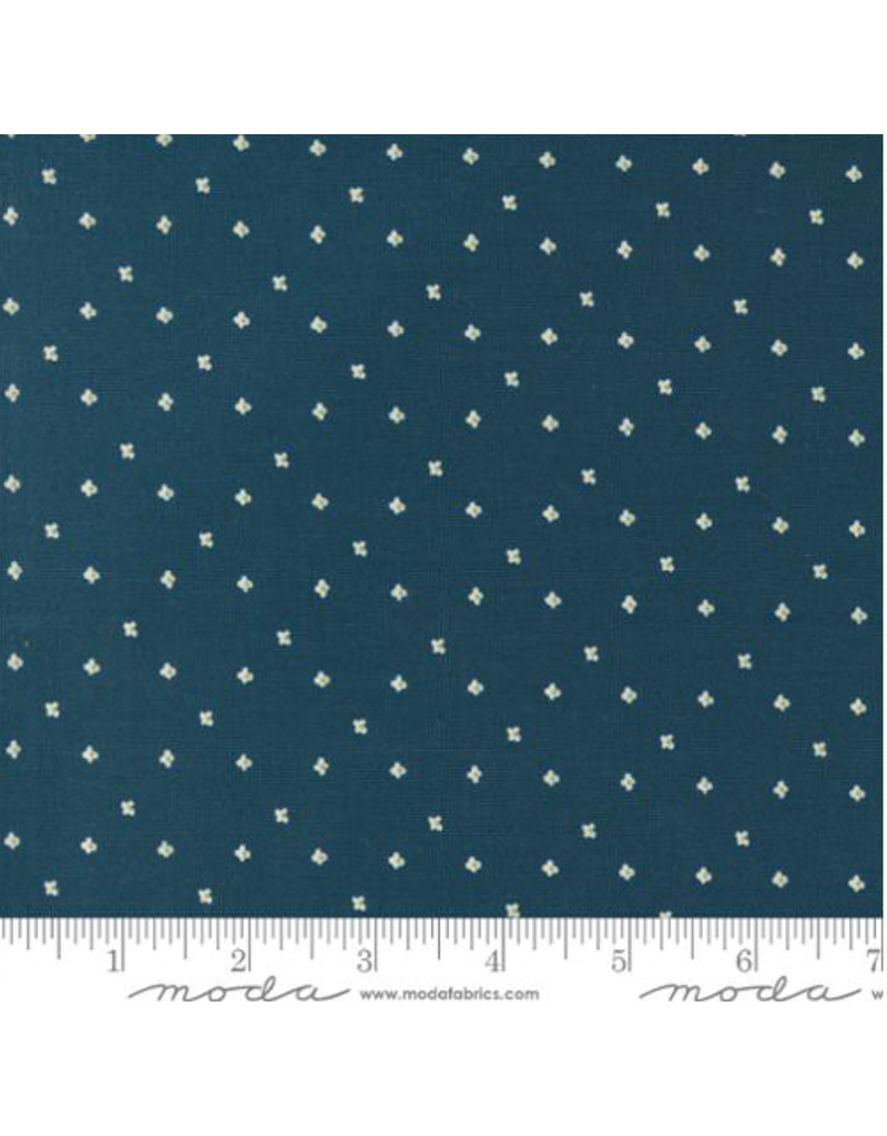 Moda Imaginary Flowers--Midnight  48386-20