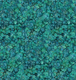 Northcott Midas Touch - Bubble Texture  Teal DM26834-66