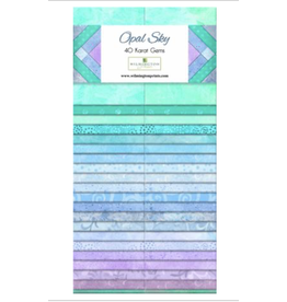 Wilmington Prints Essential Gems Opal Sky Jelly Roll
