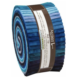 Robert Kaufman Prisma Dyes Open Waters Jelly Roll