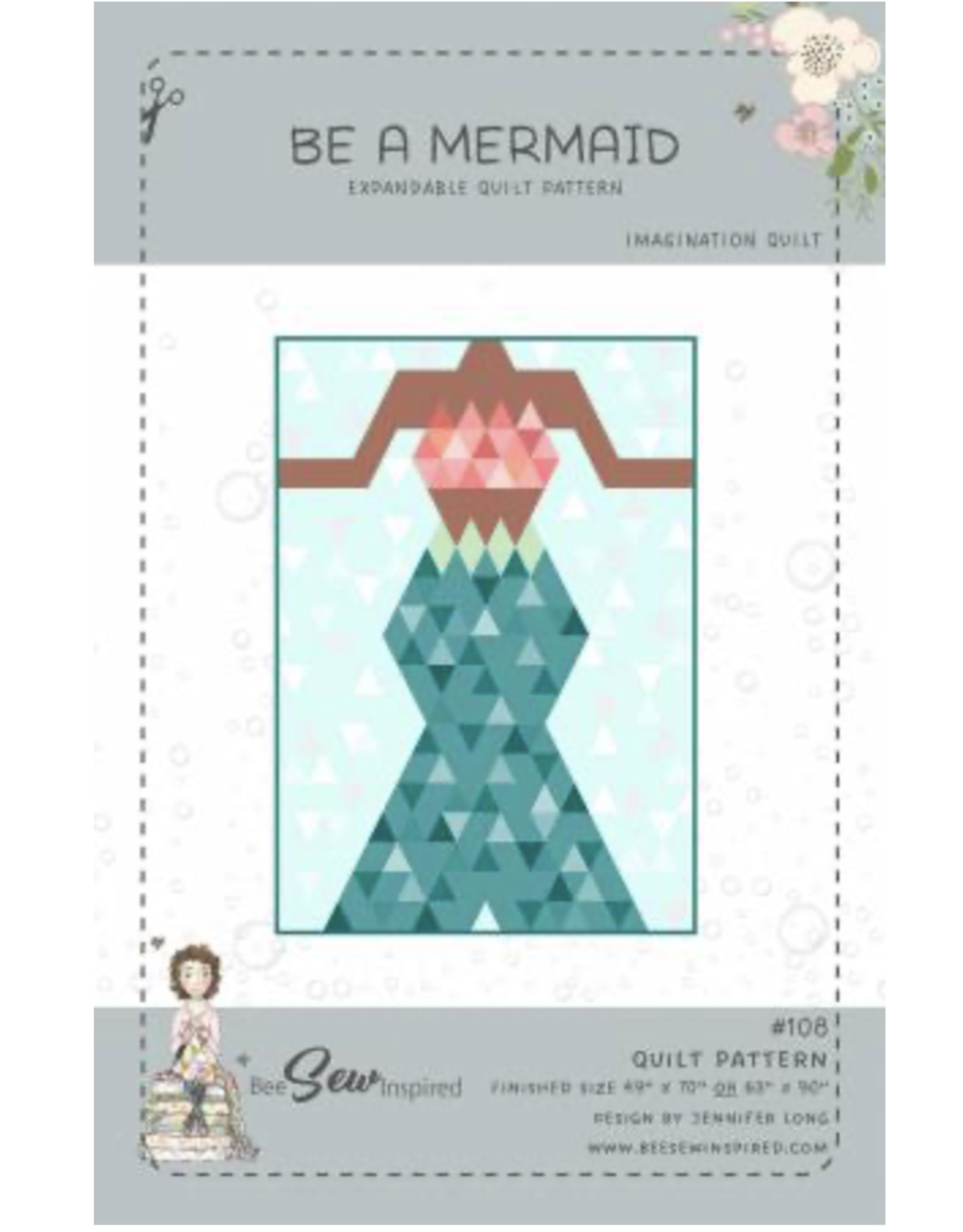 Sew a Story Be a Mermaid - Quilt Pattern