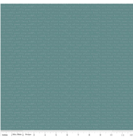 Elmer & Eloise Text Teal