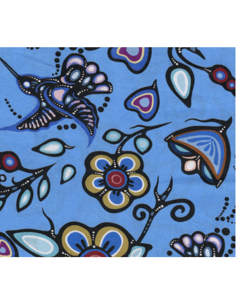 Ojibway Florals by Jackie Traverse-Sky  JT-OF06-SKY
