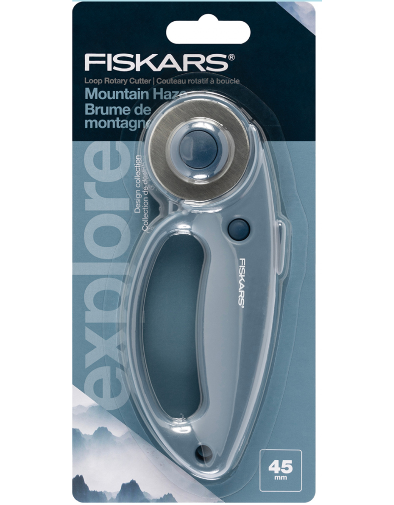 Fiskars Loop Rotary Cutter 45mm Mountain Haze