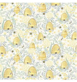 Timeless Treasures Bee Hive Grove  CD3043