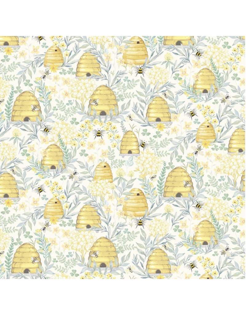 Timeless Treasures Bee Hive Grove  CD3043