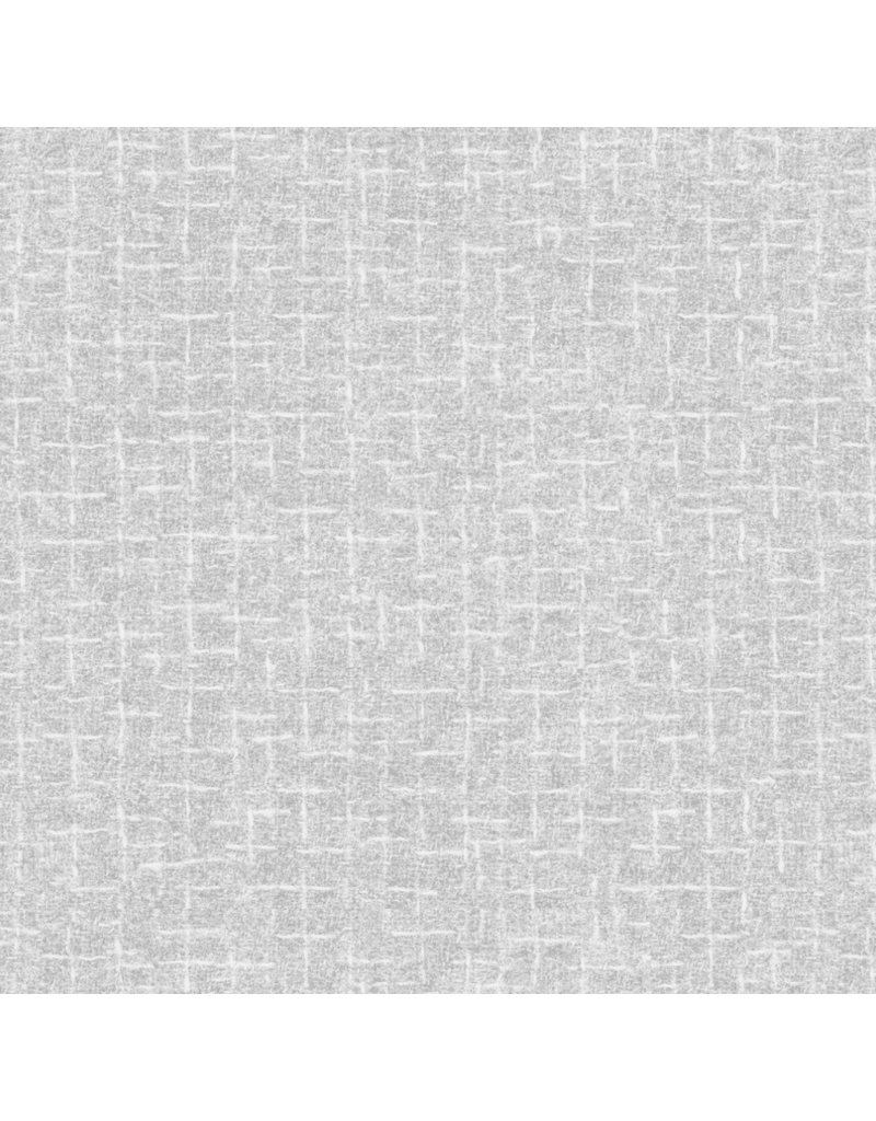 Maywood Studio Collection Little Lambies Flannel Cross Hatch  - Grey